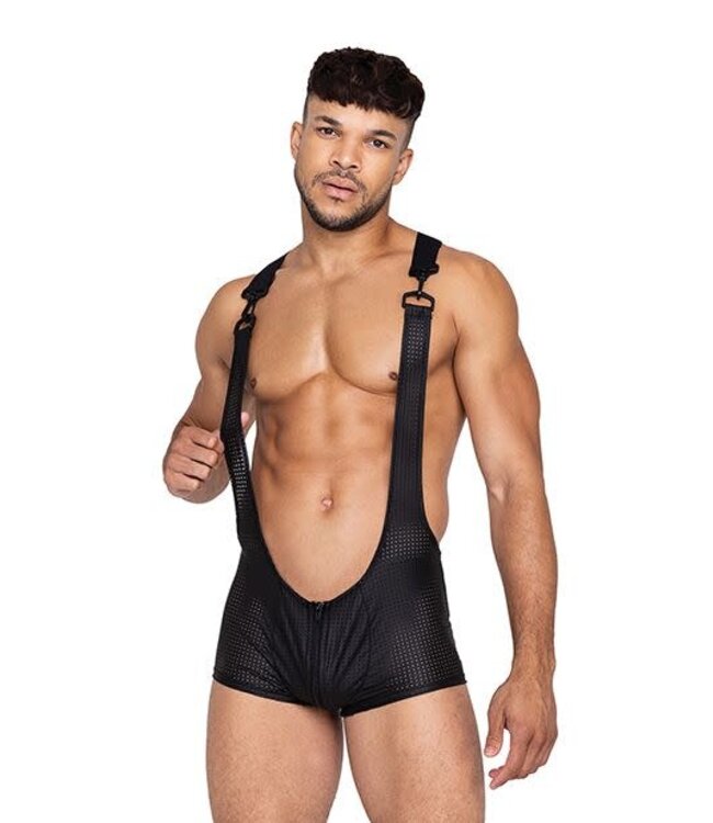 Master Singlet w/Hook & Ring Closure & Contoured Zipper Pouch Black