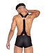 Master Singlet w/Hook & Ring Closure & Contoured Zipper Pouch Black
