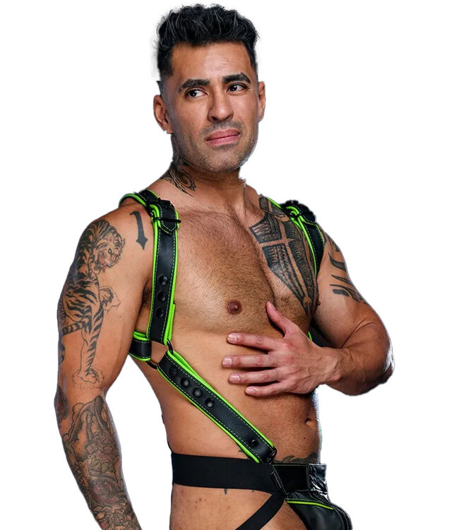 Hardline Hunter | Leather Chest Harness