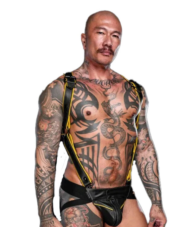 Hardline Hunter | Leather Chest Harness