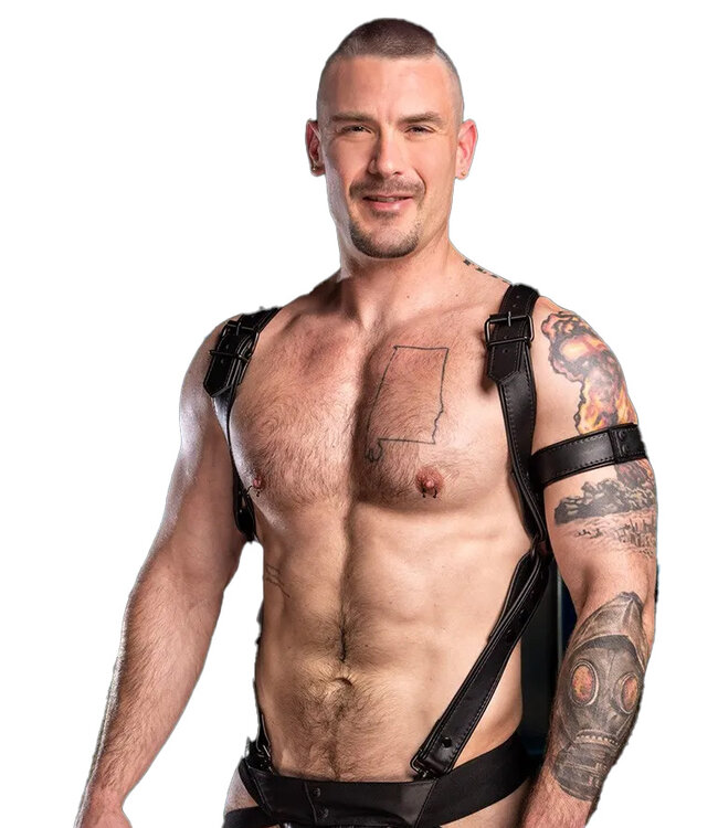 Hardline Hunter | Leather Chest Harness