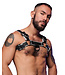 Hardline Leather Bulldog Chest Harness