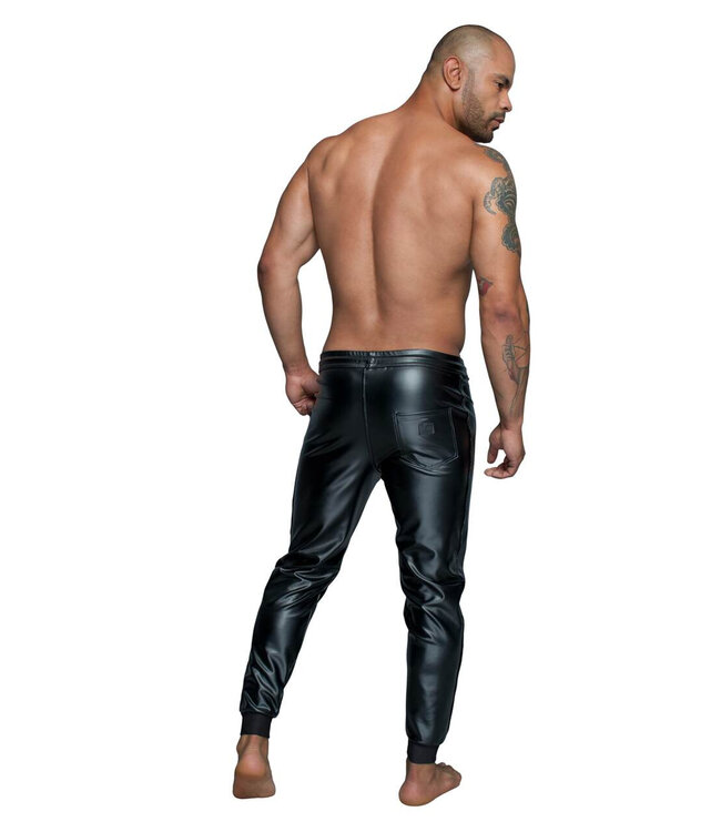 PVC treggings for men