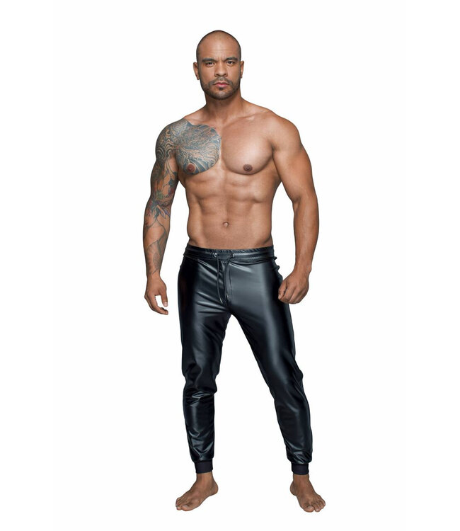 PVC treggings for men