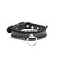 Pettit Lace O Ring Leather Choker