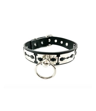 Funk Plus Razor Blade Choker with O Ring Funk Plus Razor Blade Choker with O Ring
