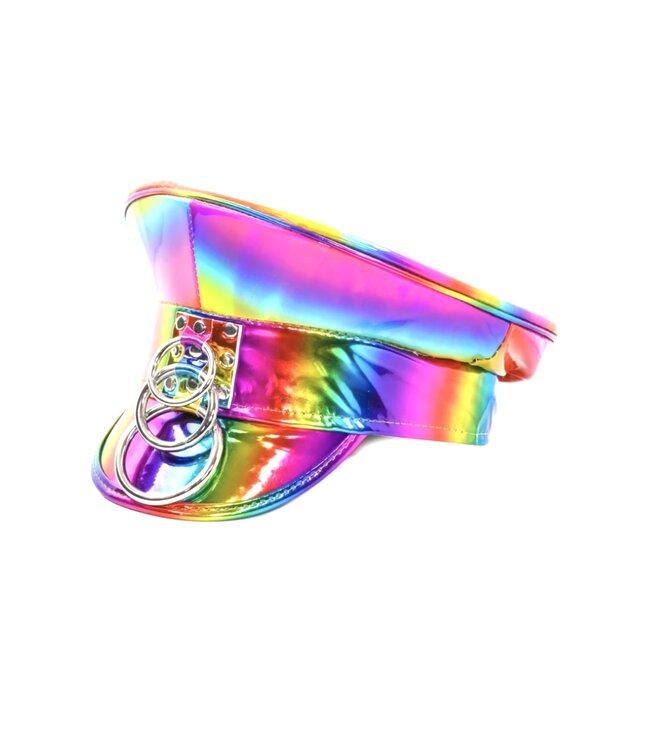 Three Flap Ring Vinyl Hat