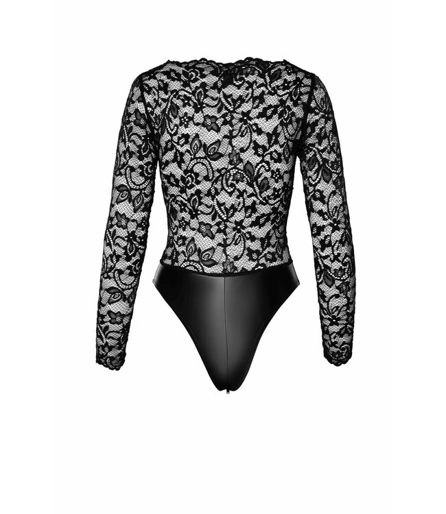 Psyche Lace and Wetlook Bodysuit