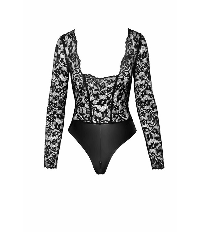 Psyche Lace and Wetlook Bodysuit