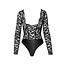Psyche Lace and Wetlook Bodysuit