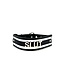Name chokers with metal plate