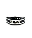 Name chokers with metal plate