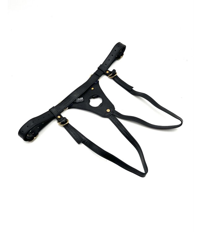 Janelle Jag | Leather Dildo Harness | Aslan Leather