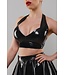 Sweetheart Vinyl Crop Top