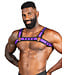 Neo Bold Color Bulldog Harness Mr. S Leather