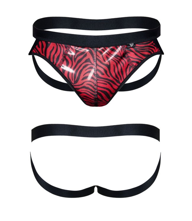 Red and Black Zebra jockstrap