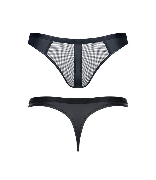 Peek a boo men's  mesh thong