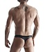 Limited disclosure Men's thong with mesh