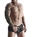 Wetlook and mesh Assless shorts