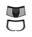 Wetlook and mesh Assless shorts