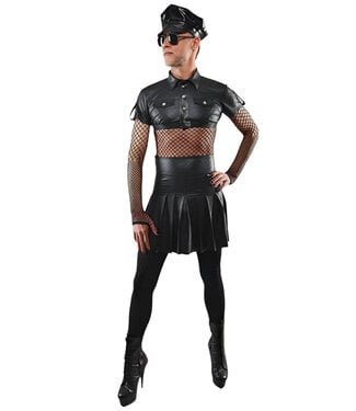Regnes High-waisted  skirt with pleats