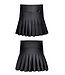 High-waisted  skirt with pleats
