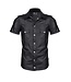 Black wetlook Master Shirt