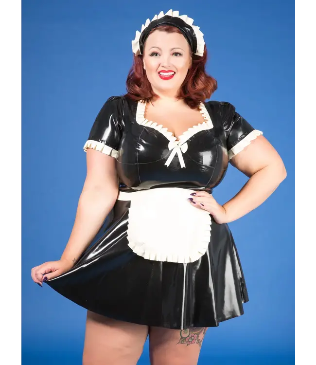 Latex Rubber Maids Dress