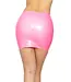 Latex Mini Skirt