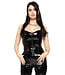 Patrice Catanzaro Josie Vinyl Top with Front Zip