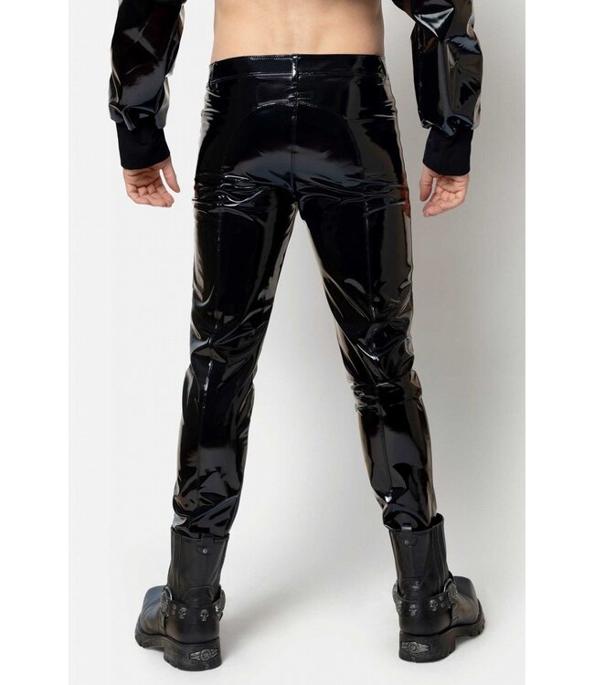 Joss  Black vinyl pants