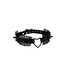 Black Lace and Spikes Heart Choker