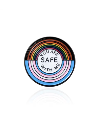 Kulla Enamel Pin | You Are Safe With Me