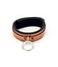 Axovus LLC Classic  Brown Leather Padded Bondage Collar