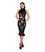 Peter Domenie Knee-Length Latex Dress