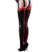 Siren Latex Stockings | Cuban heel