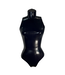 Sleeveless Turtleneck Latex Bodysuit