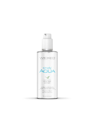 Wicked Wicked Simply Aqua Water-Based Lubricant
