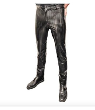 Peter Domenie PVC Pinstripe Pants