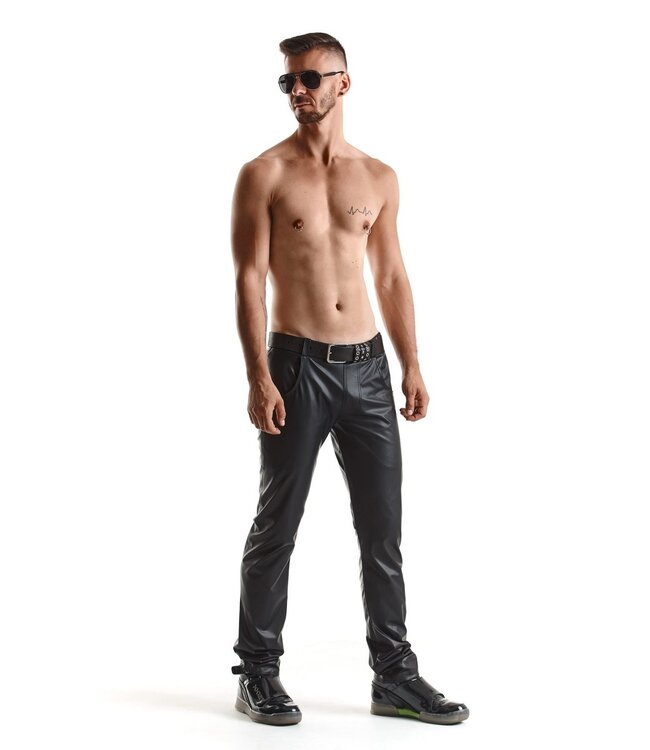 Wetlook Masculine Trousers