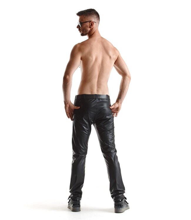 Wetlook Masculine Trousers