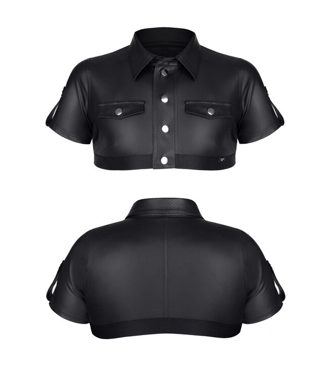 Sexy Military  Crop Top