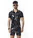 Regnes PVC polo shirt with zipp