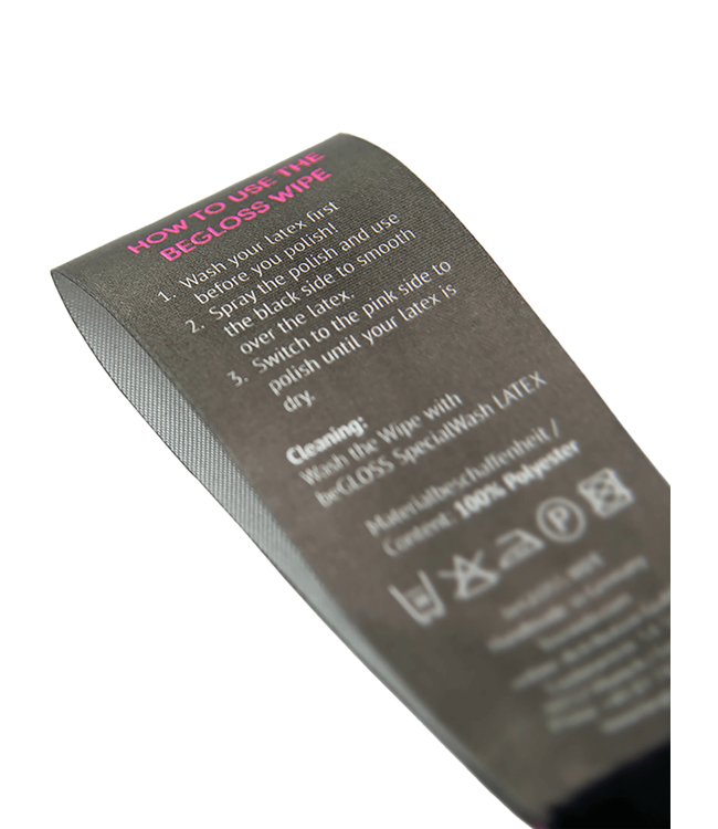 Latex Polish Cloth | beGloss WIPE