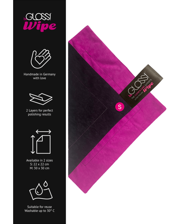 Latex Polish Cloth | beGloss WIPE
