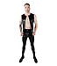 Latex101 Black Latex Zip Top