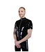 Collared Front Zip Latex Tee