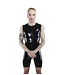 Latex Sleeveless Surf Suit Blk/Red