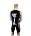 Latex Sleeveless Surf Suit Blk/Red