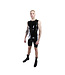 Latex Sleeveless Surf Suit Black/Blue